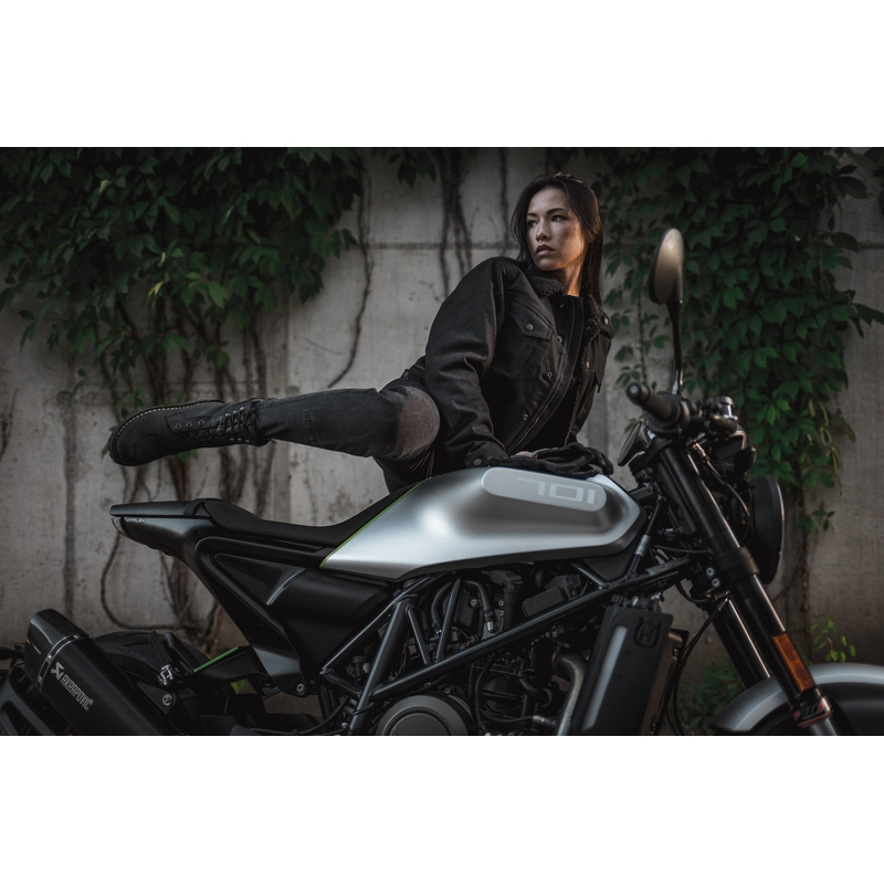 Vaqueros moto mujer PANDO MOTO Kusari Cor 01 negro liquidación