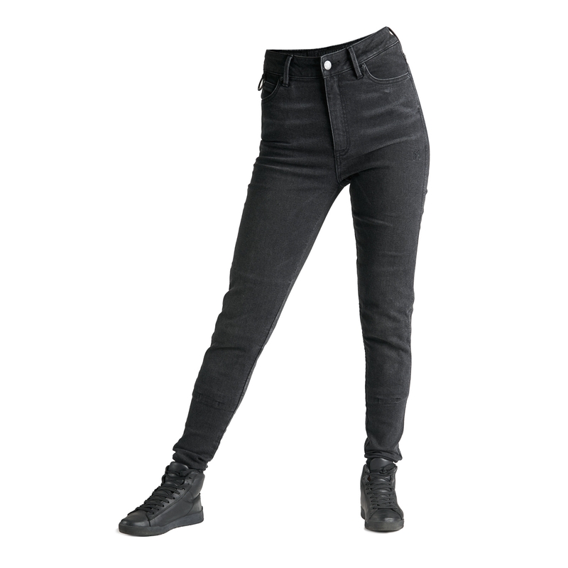 Vaqueros moto mujer PANDO MOTO Kusari Cor 01 negro liquidación
