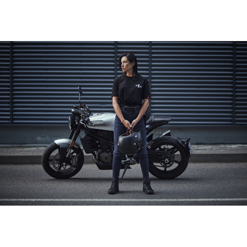 Vaqueros moto mujer PANDO MOTO Kusari Cor 02 azul liquidación