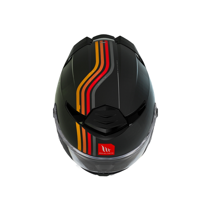 MT Thunder 4 SV Mil A11 casco integral de moto negro mate liquidación