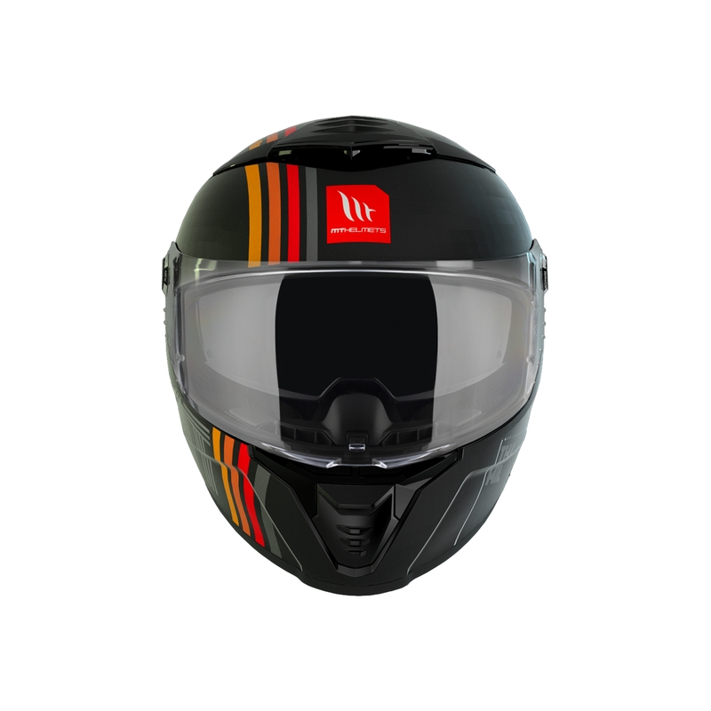 MT Thunder 4 SV Mil A11 casco integral de moto negro mate liquidación
