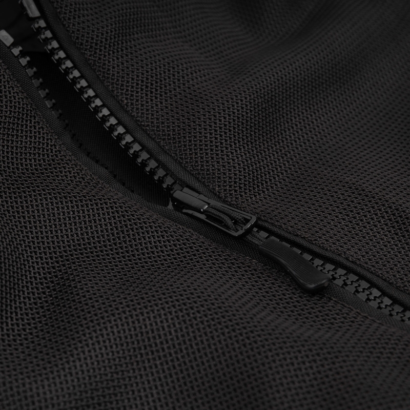 Chaqueta de moto negra Rebelhorn Wave