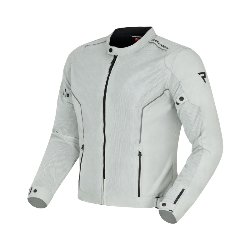 Chaqueta de moto Rebelhorn Wave gris