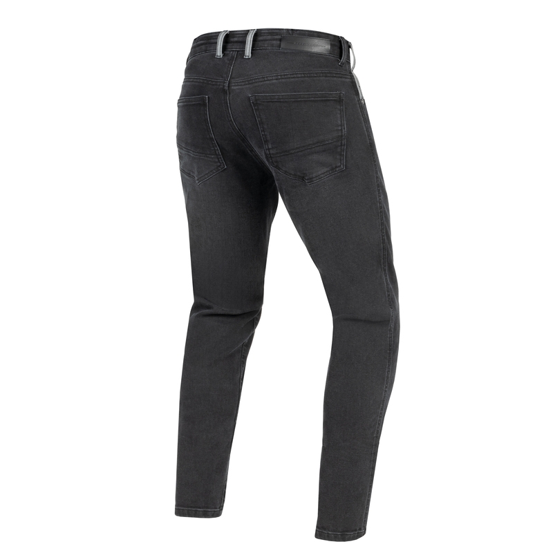 Vaqueros moto Rebelhorn Nomad TP negro lavado liquidación