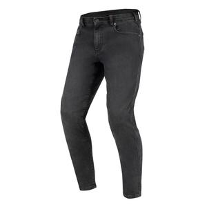 Vaqueros moto Rebelhorn Nomad TP negro lavado liquidación