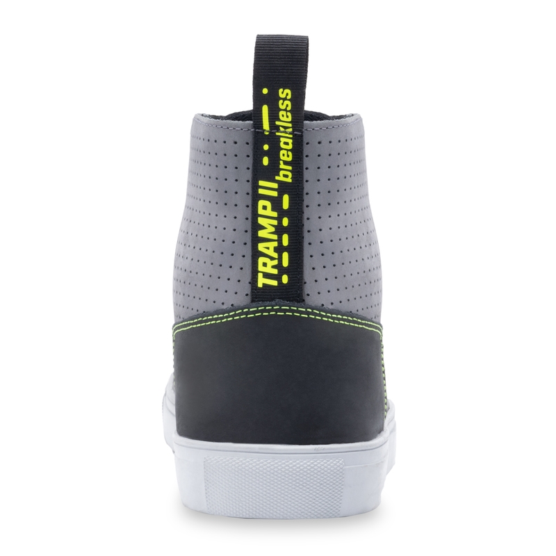 Botas de moto Rebelhorn Tramp II gris-amarillo fluo liquidación