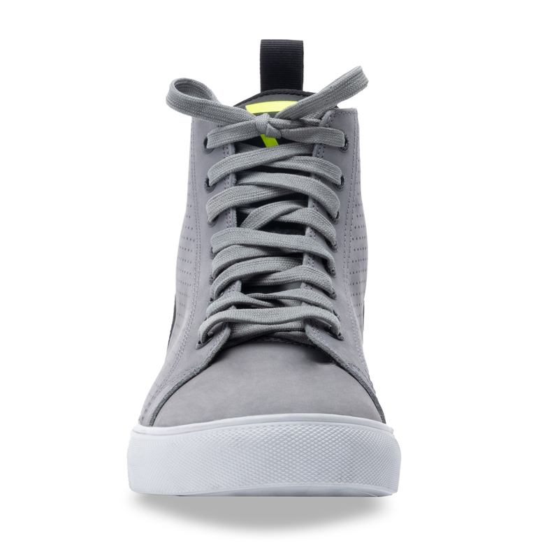 Botas de moto Rebelhorn Tramp II gris-amarillo fluo liquidación