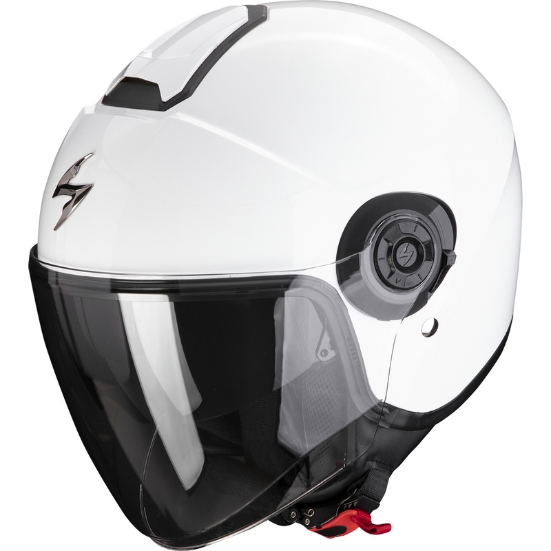 Casco abierto Scorpion EXO-CITY II Solid blanco