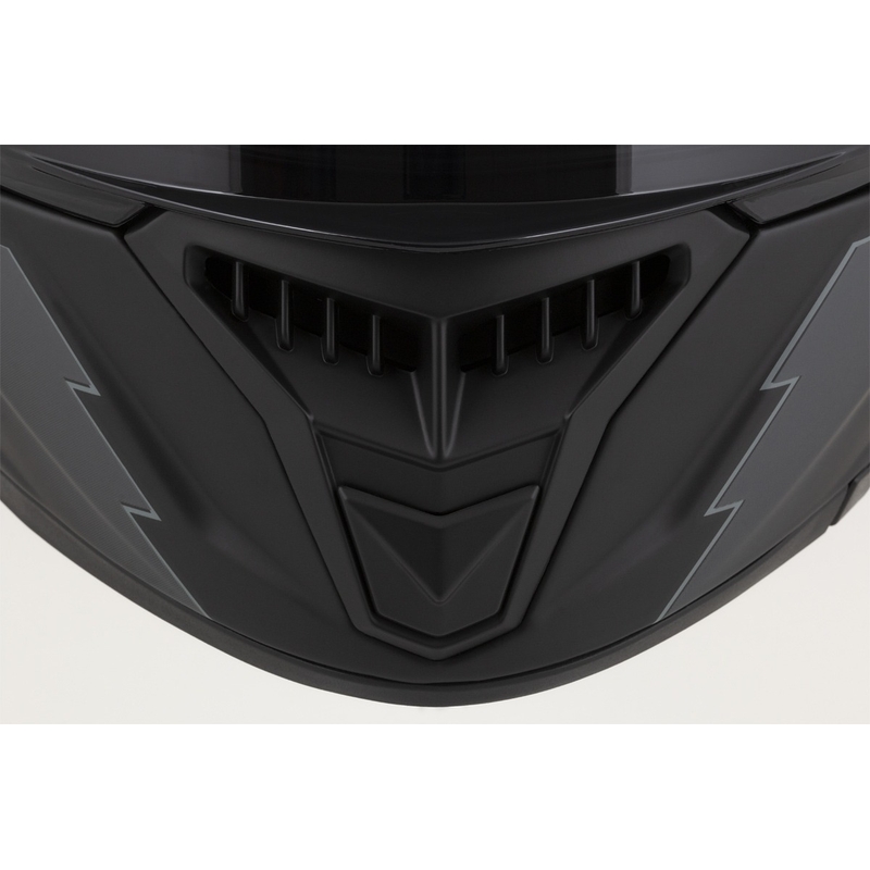 Casco de moto integral Cassida Integral GT 2.1 Flash Negro-Gris