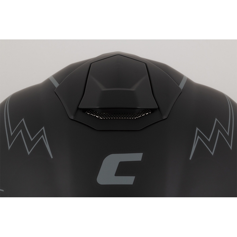 Casco de moto Cassida Integral GT 2.1 Flash negro-amarillo fluorescente-gris