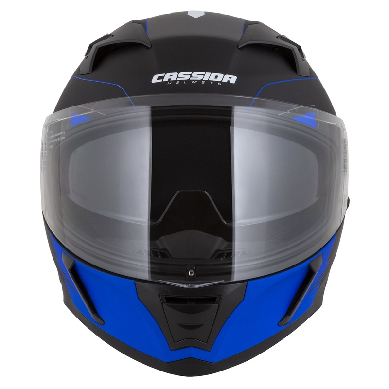 Casco integral Cassida Integral 3.0 RoxoR negro-gris-azul
