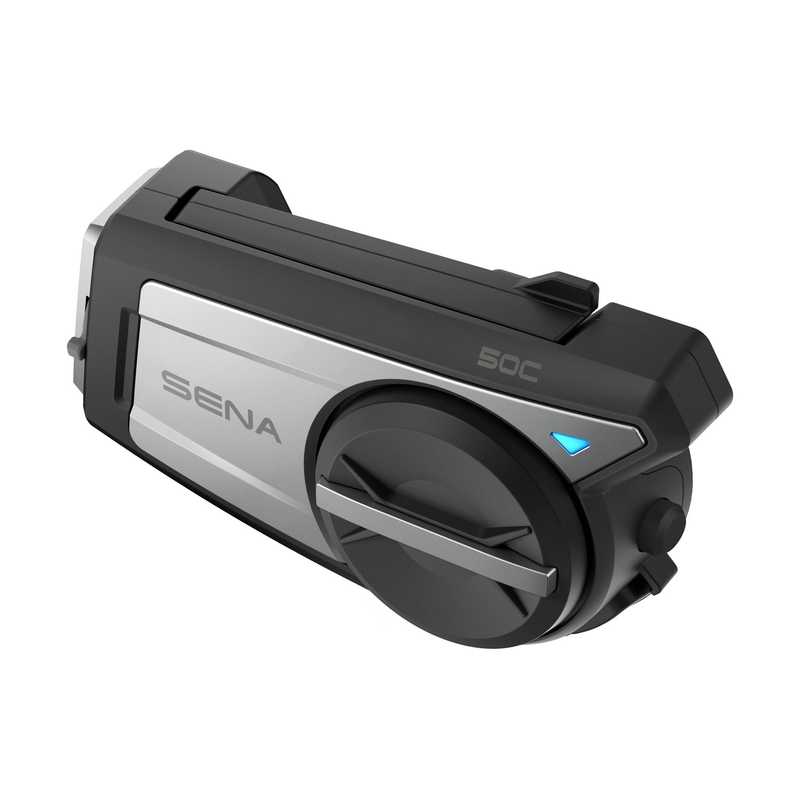 Casco telefónico de malla SENA 50C con cámara 4K