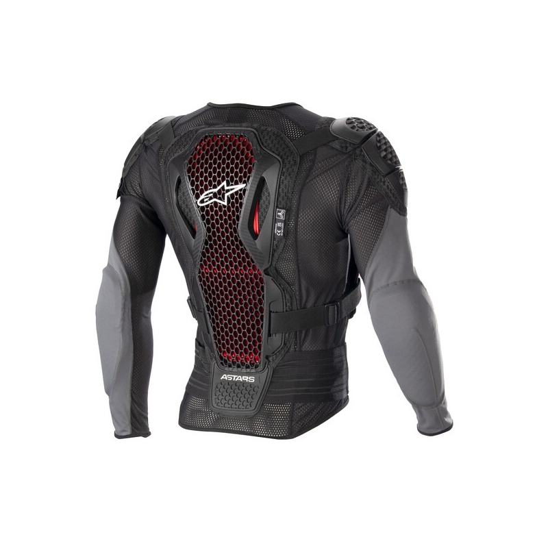 Protector corporal Alpinestars Bionic Plus 2 negro-gris-rojo