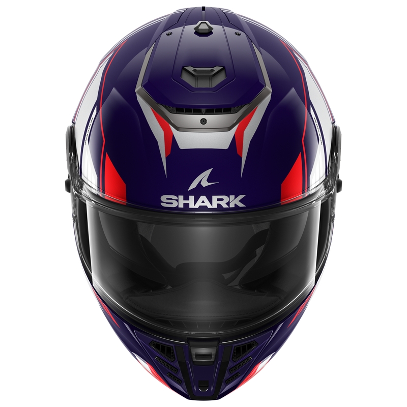 Casco integral de moto SHARK SPARTAN RS Byhron azul-rojo-gris liquidación