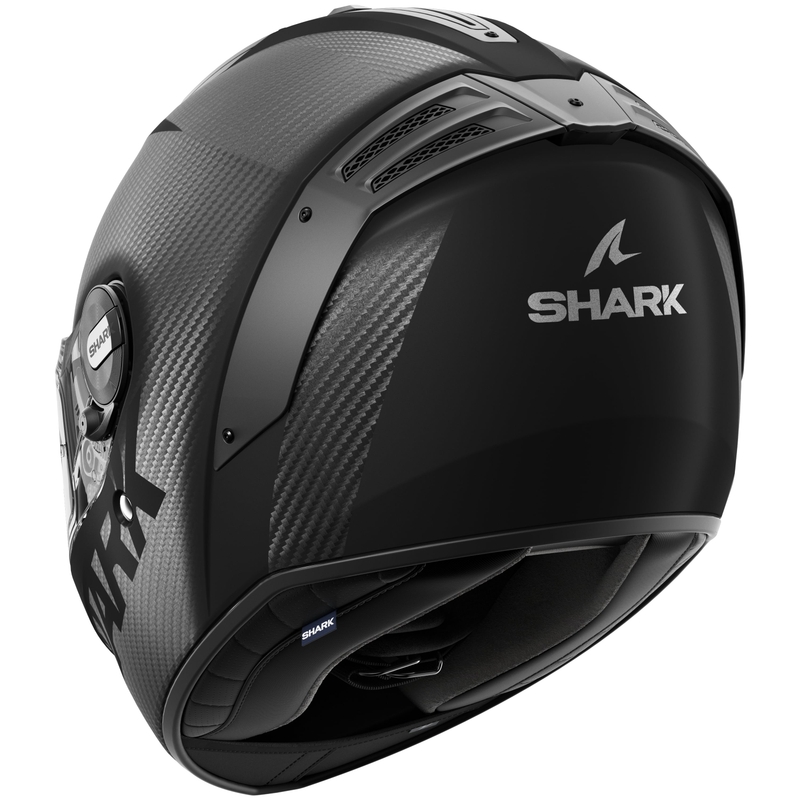 Integrální přilba na motorku SHARK SPARTAN RS Carbon Skin 2023 černá matná