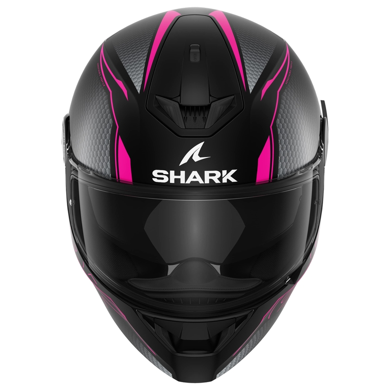 Integrální přilba na motorku SHARK D-SKWAL 2 Cadium černo-růžová
