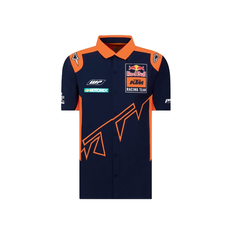 Camiseta KTM Red Bull Racing Official Teamline azul-naranja liquidación