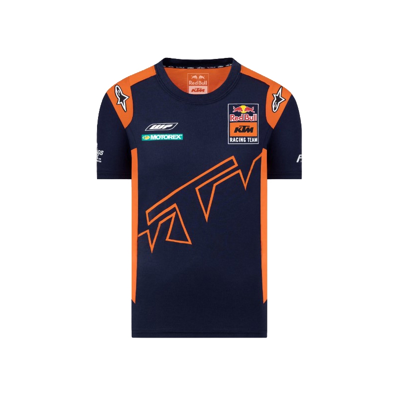 Camiseta KTM Red Bull Racing Official Teamline azul-naranja