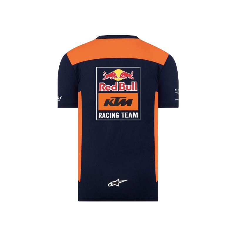 Camiseta niño KTM Red Bull Racing Official Teamline azul-naranja