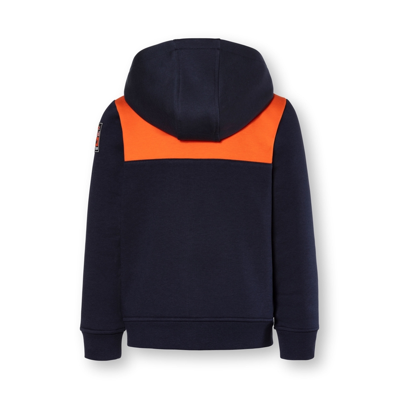 Sudadera con capucha infantil KTM Red Bull Zone naranja-azul liquidación
