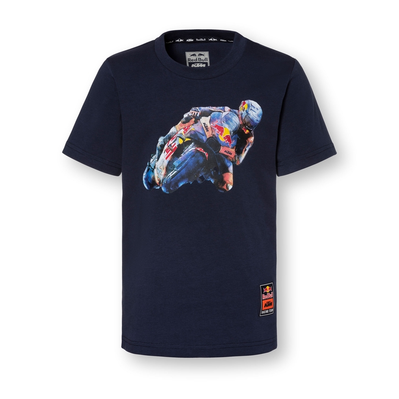 Camiseta niño KTM Red Bull Race azul liquidación
