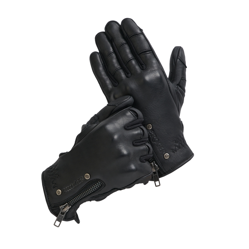 Guantes de moto para mujer Broger Florida negros liquidación