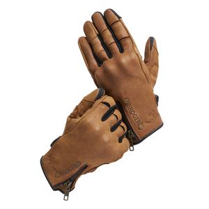Guantes de moto para mujer Broger Florida marrón coñac liquidación