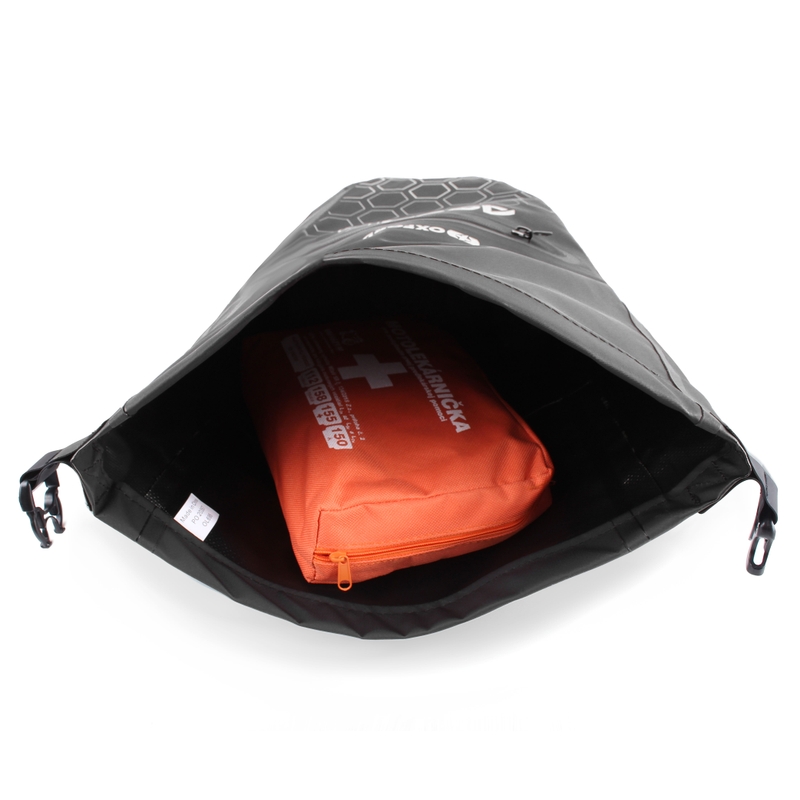 Mochila impermeable Oxford AQUA V20 negro 20 l