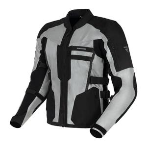 Chaqueta de moto Rebelhorn Scandal II plata-negro