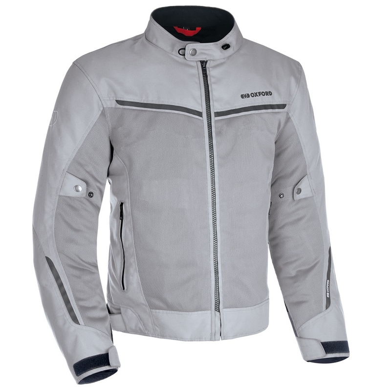 Chaqueta de moto Oxford Arizona 1.0 Air gris claro