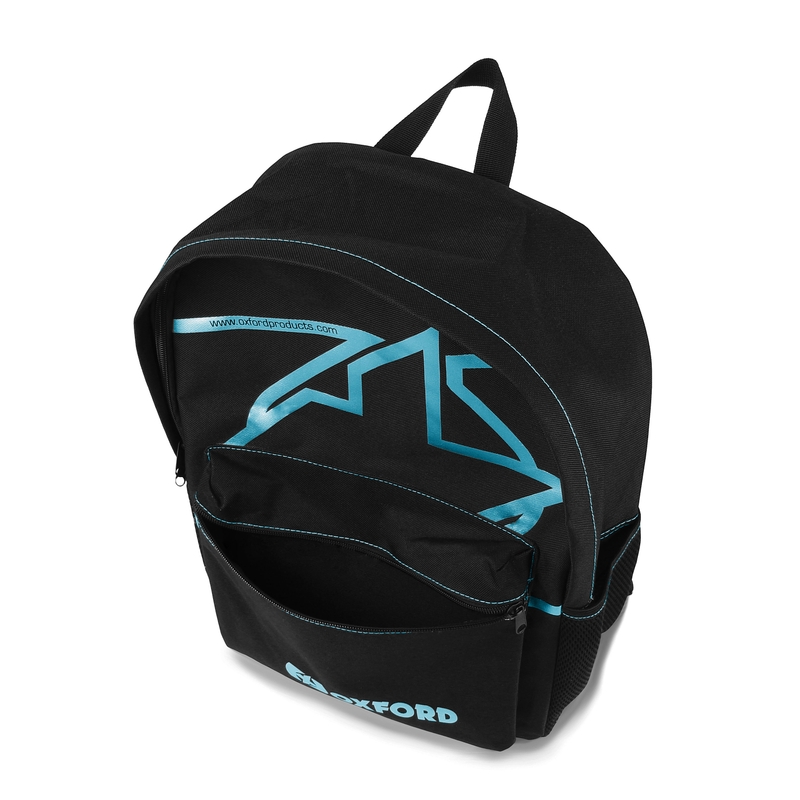 Mochila Oxford X-Rider negra y azul