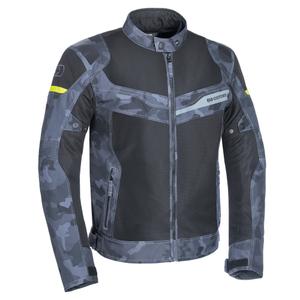 Chaqueta de moto Oxford Dakar D2D Air camuflaje gris liquidación