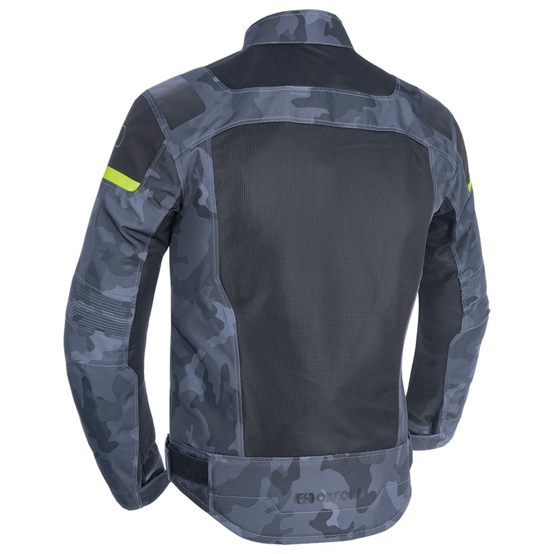 Chaqueta de moto Oxford Dakar D2D Air camuflaje gris liquidación