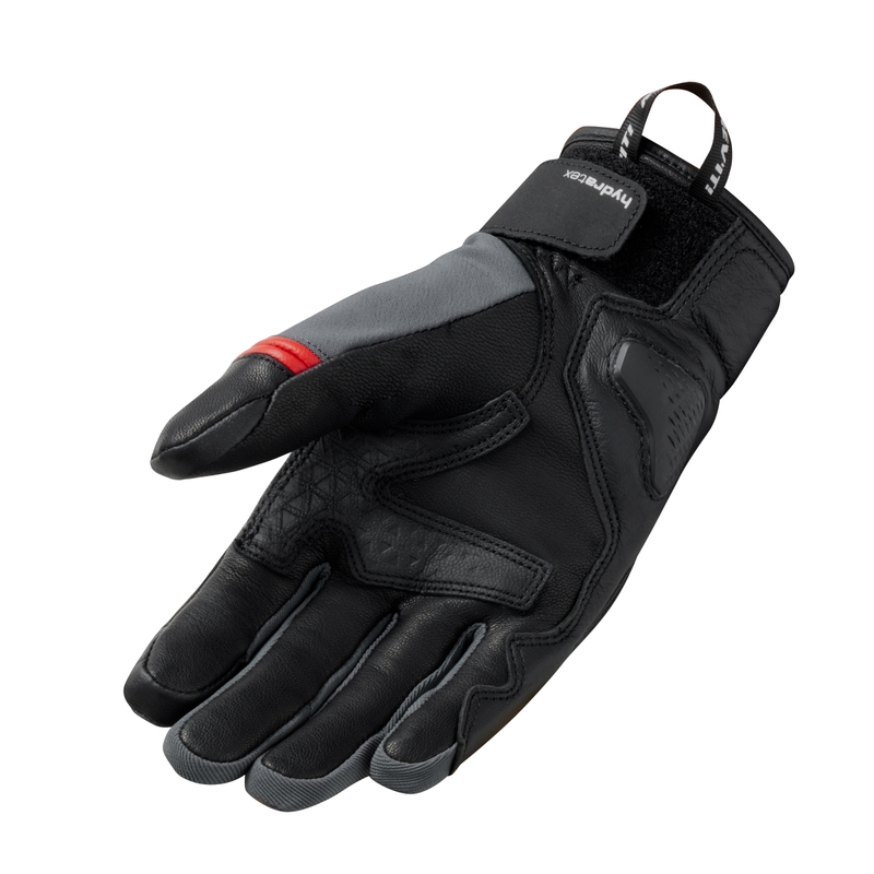 Guantes de moto Revit Speedart H2O negro-gris