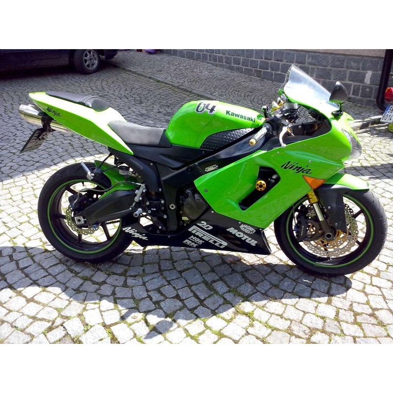 Kawasaki ZX-6R (05-06) sin modificación carenado Gatling