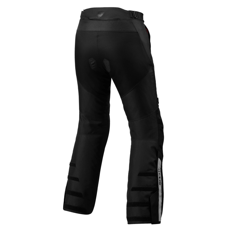 Pantalón de moto Revit Outback 4 H2O para mujer Negro Extendido