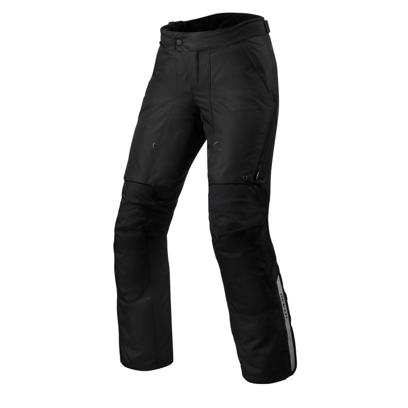 Pantalón de moto Revit Outback 4 H2O para mujer, negro, recortado