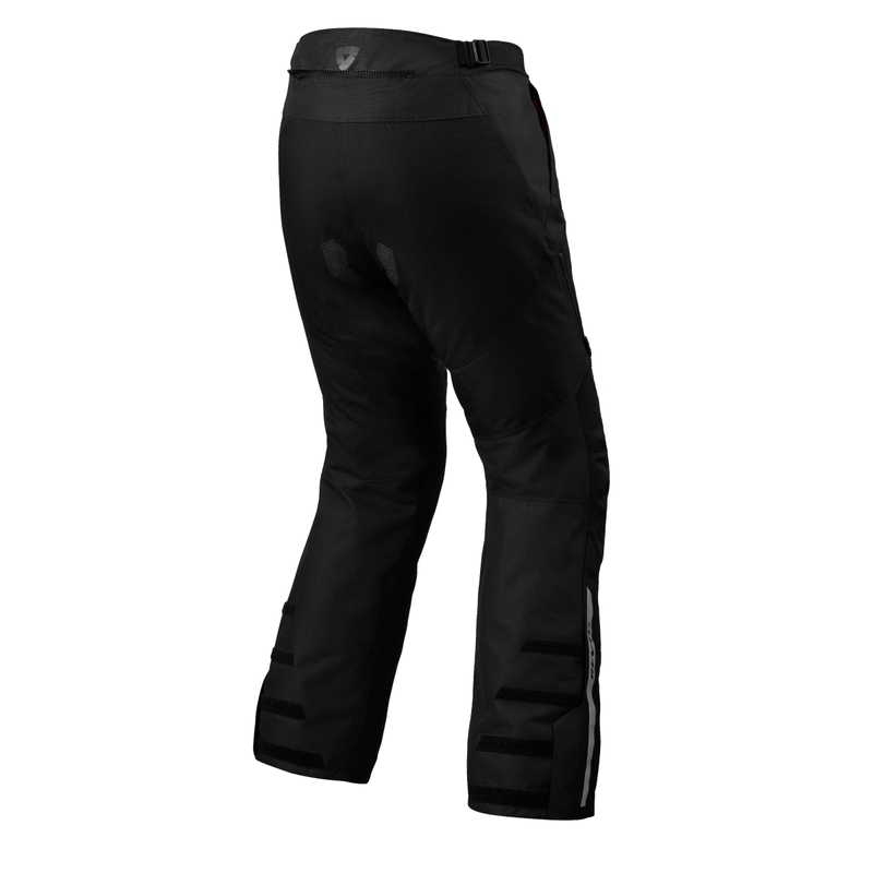 Pantalón moto Revit Outback 4 H2O negro corto