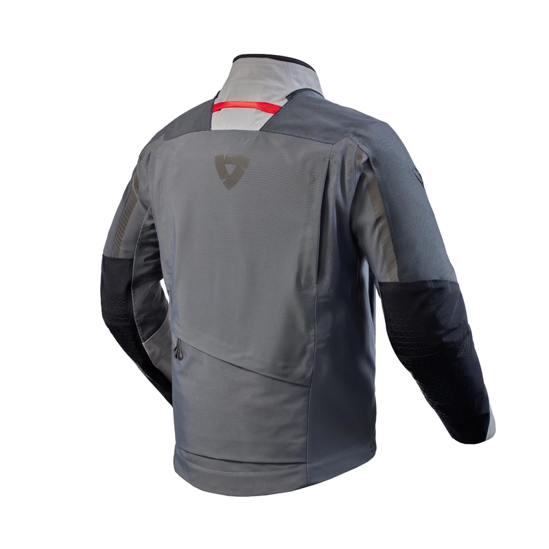 Chaqueta de moto Revit Stratum GTX gris antracita
