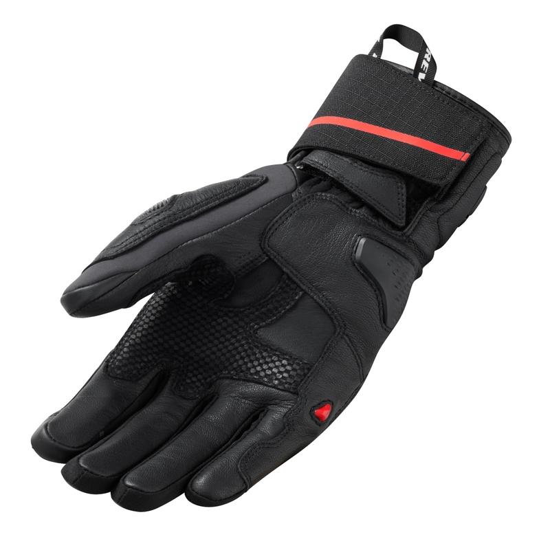 Guantes de moto Revit Summit 4 H2O negro-gris