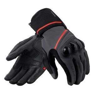 Guantes de moto Revit Summit 4 H2O negro-gris