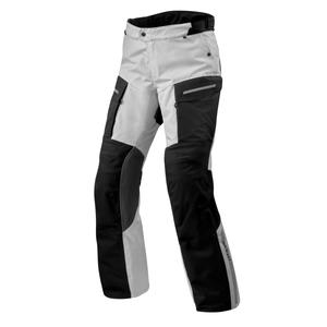 Pantalones de moto Revit Offtrack 2 H2O negro-plata