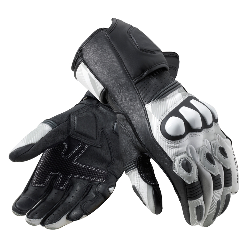 Guantes de moto Revit League 2 negro-gris