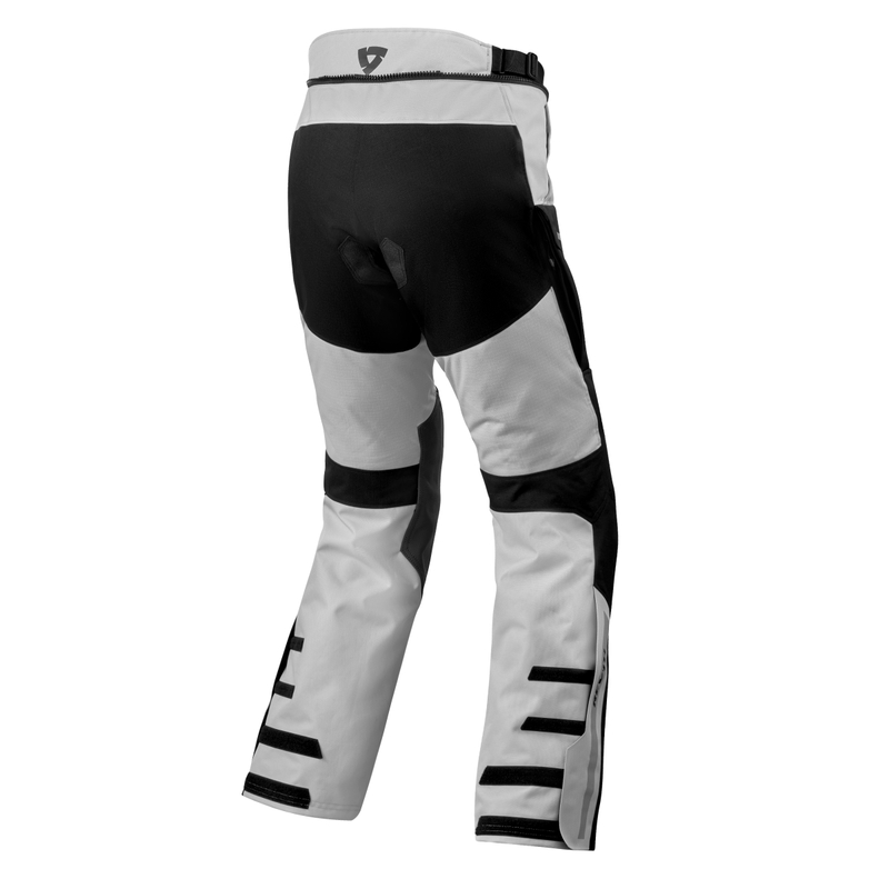 Pantalones de moto Revit Offtrack 2 H2O negro-plata