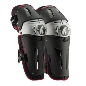 Rodilleras Forma Tri-Flex negro-plata-rojo