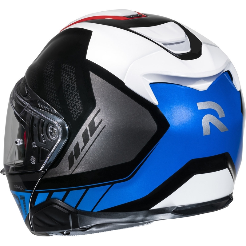 Casco de moto HJC RPHA 91 Rafino MC21 rojo-azul-negro-blanco