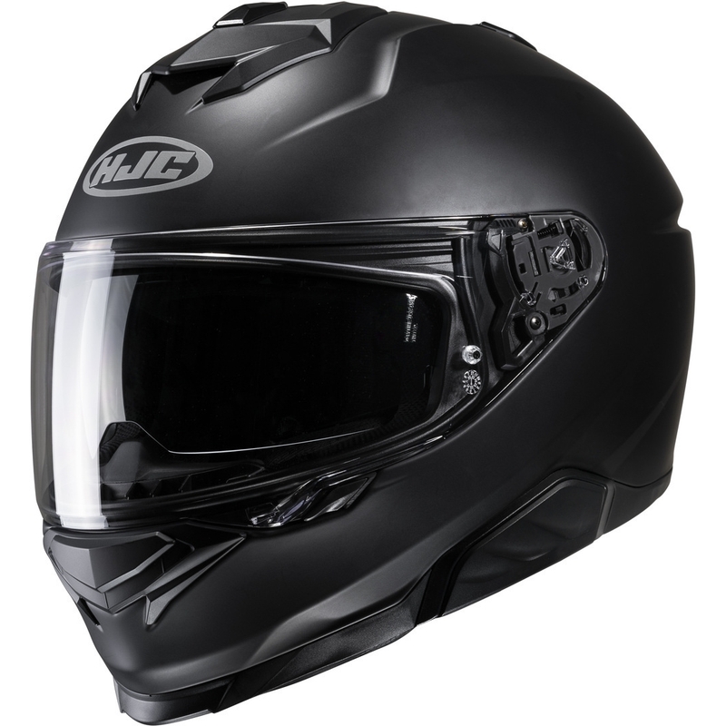 Casco integral de moto HJC i71 Solid Semi Flat Black