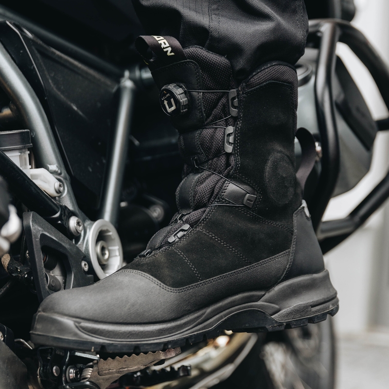 Botas de moto negras Rebelhorn Infinity liquidación