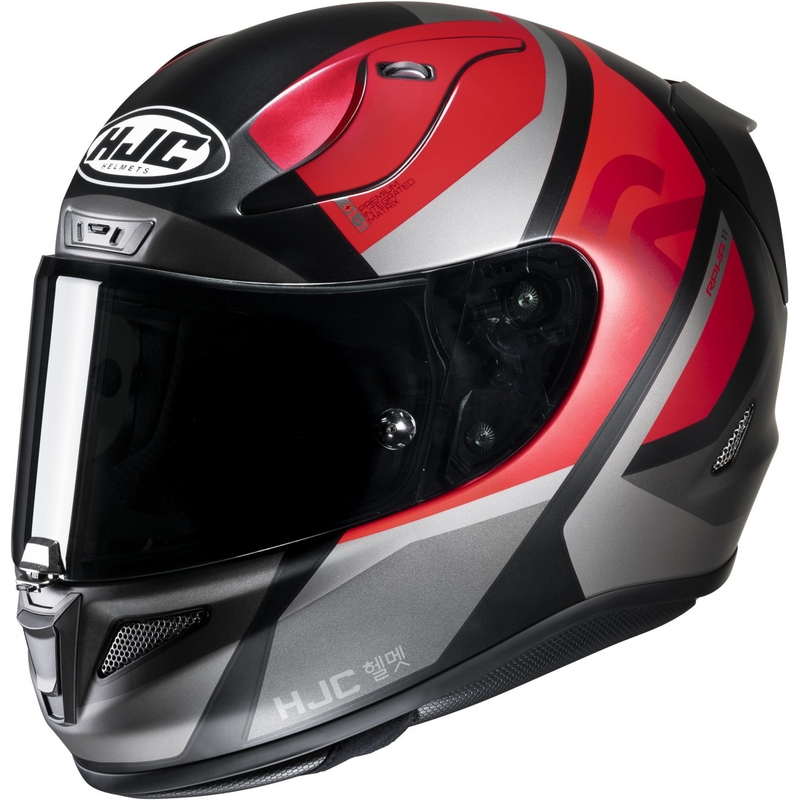 Casco integral de moto HJC RPHA 11 Seeze MC1SF negro-gris-rojo liquidación