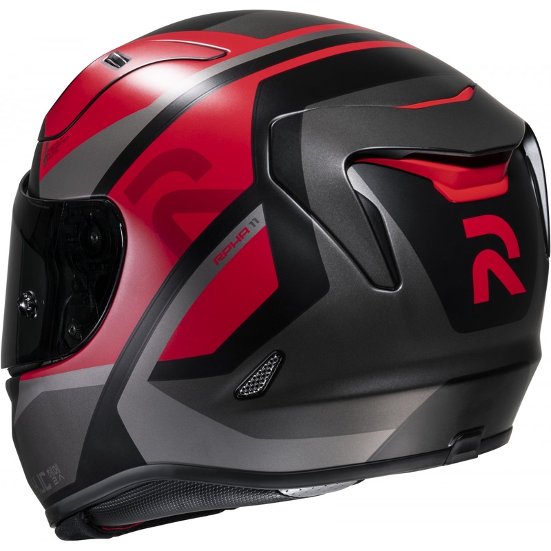 Casco integral de moto HJC RPHA 11 Seeze MC1SF negro-gris-rojo liquidación